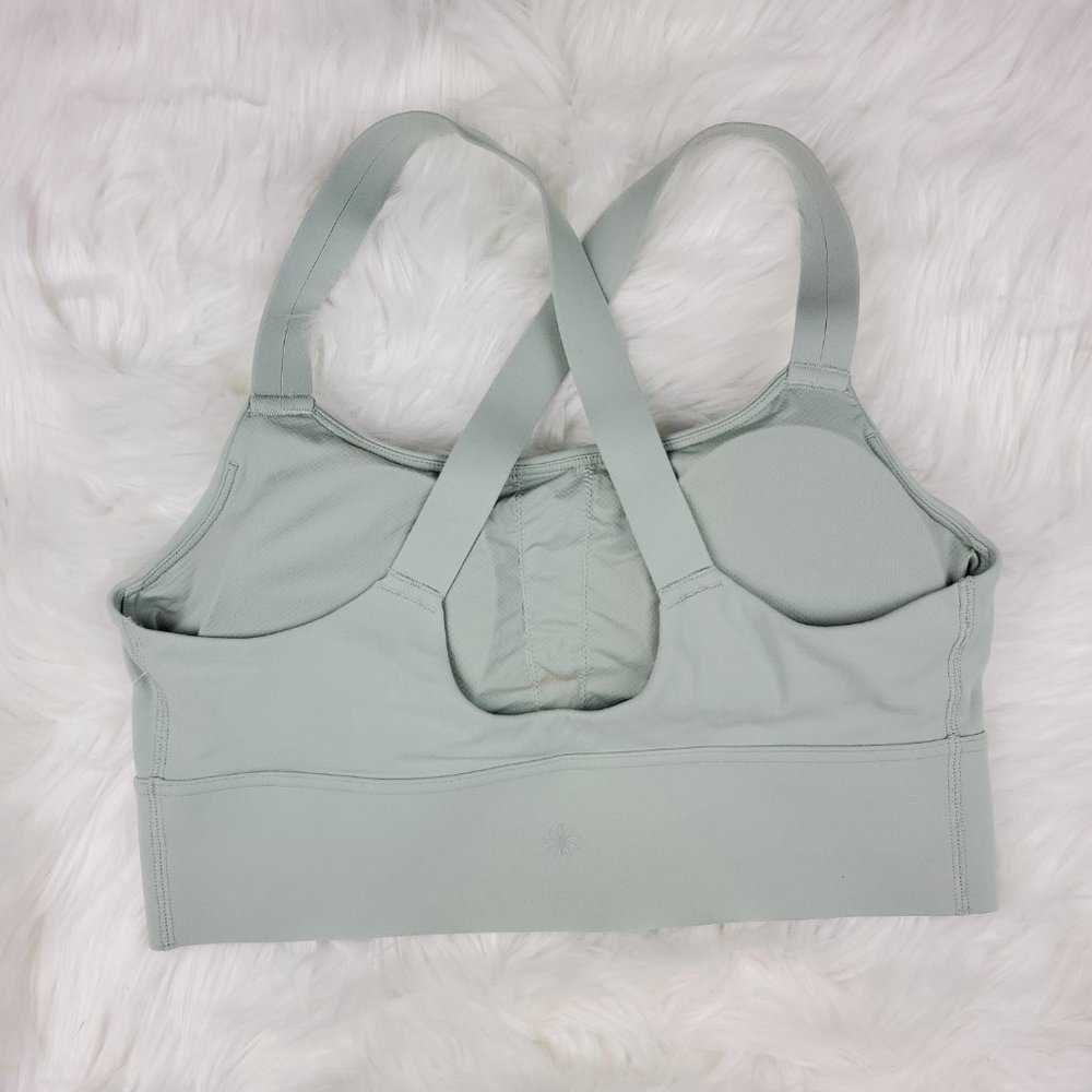 NWT Athleta Green Warrior Longline Sports Bra - Picture 6 of 7